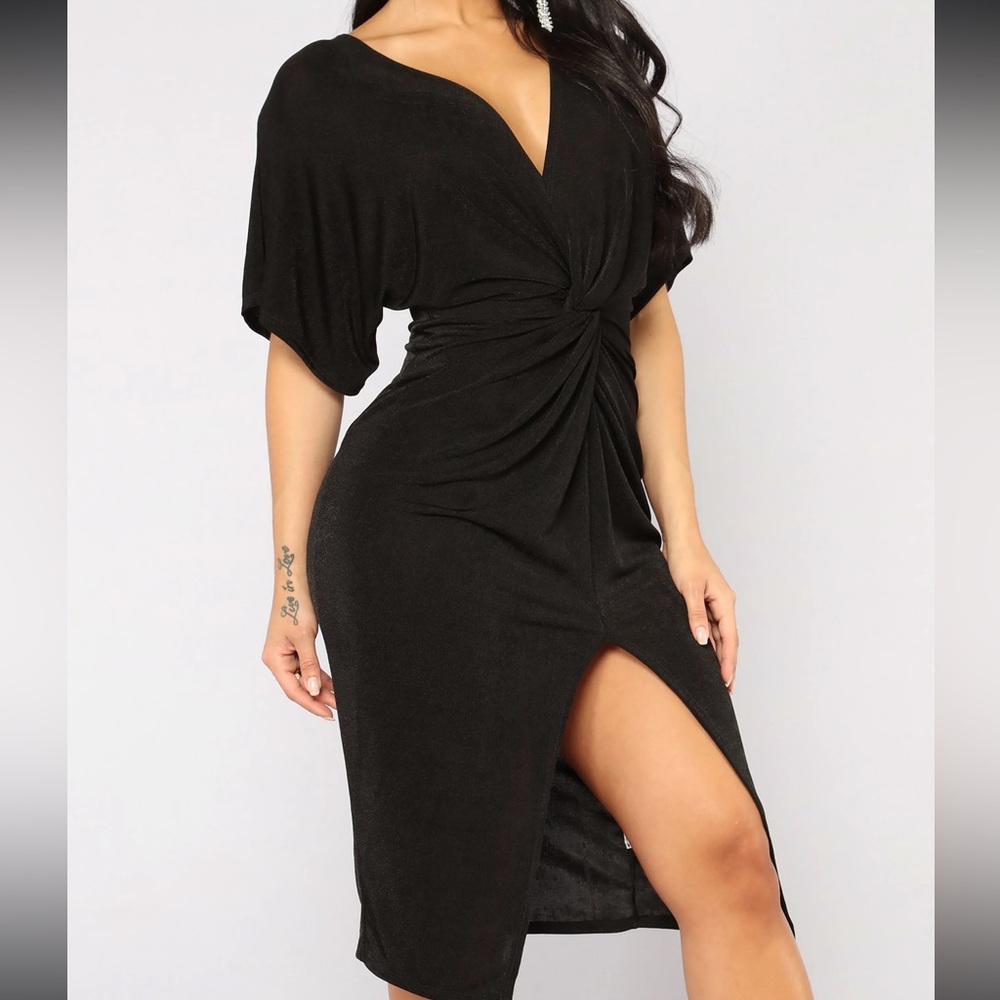Fashion nova black dress